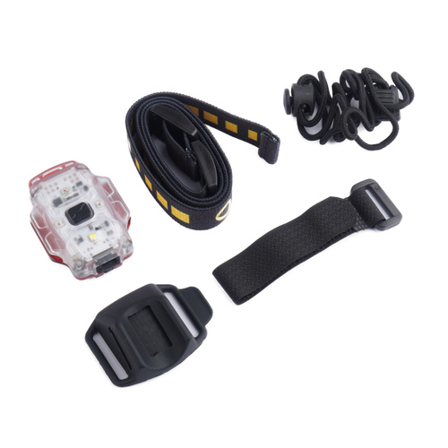 Armytek - Latarka kieszonkowa LED Crystal Pro 3D - Czerwona - F10101R