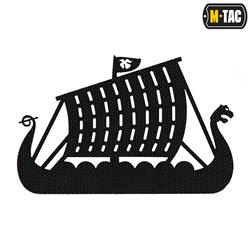 M-Tac -  Naszywka Laser cut Drakkar - Czarny - 51170002