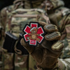 M-Tac - Naszywka Paramedic Miś - Haftowana - Czerwona - 5425