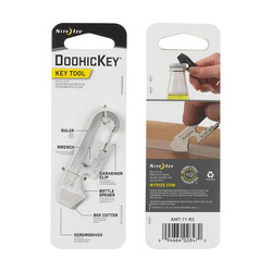 Brelok wielofunkcyjny Nite Ize DoohicKey Key-Tool - Stalowy - KMT-11-R3