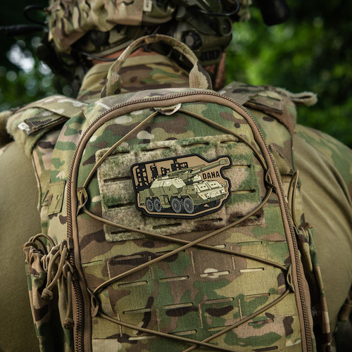 M-Tac - Naszywka Morale Patch 3D Dana - PVC - Coyote/Zielony - 51348423