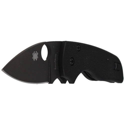 Spyderco - Nóż składany Lil' Native® G-10 Black / Black Blade - C230GPBBK