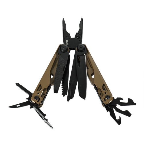 M-Tac - Multitool Type 9 - 18 funkcji - Czarny/Brązowy - 60023505