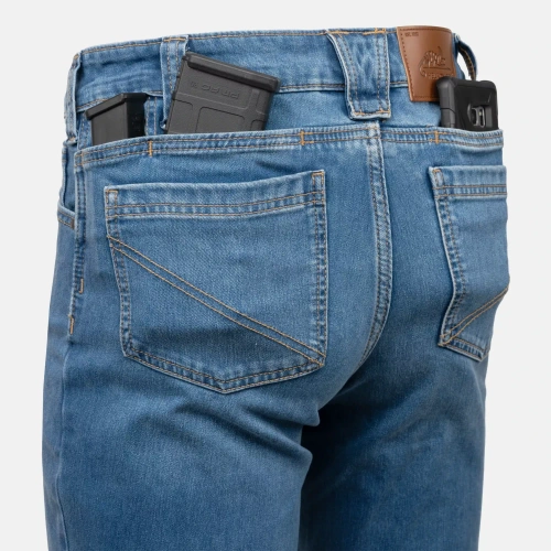 Helikon - Spodnie taktyczne Treadstone Jeans Slim - DuraDenim - Dark Blue - SP-TRJ-DU-31