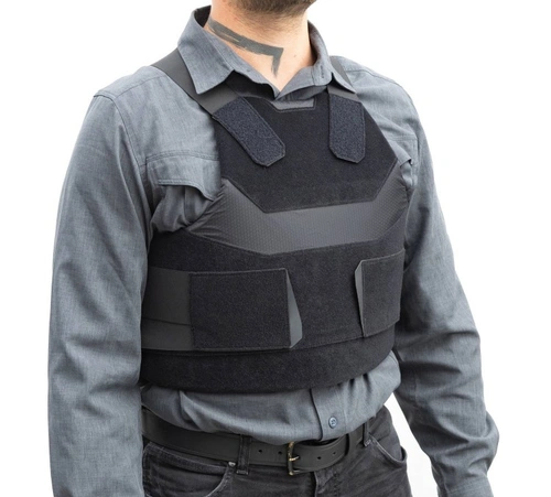 DTF Protection - Kamizelka kuloodporna Impact 2 - ŚOI kat. III - Czarna - PR-001