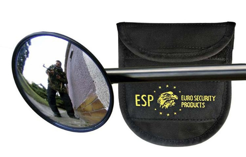 ESP - Lusterko taktyczne do pałki teleskopowej z pokrowcem - 71 mm - M-2 HOLDER