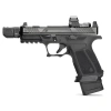 Strike Industries - Kompensator do pistoletu 9 mm Micro Threaded Comp Quad V - 1/2"-28 - Czarny - SI-MC-QUAD-V