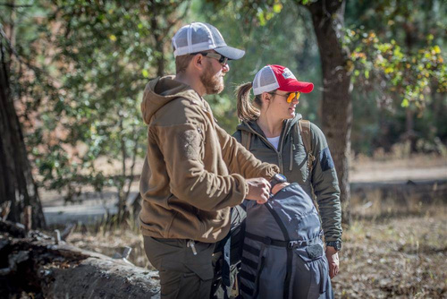 Helikon - Bluza polarowa Cumulus - Olive Green - BL-CMB-HF-02