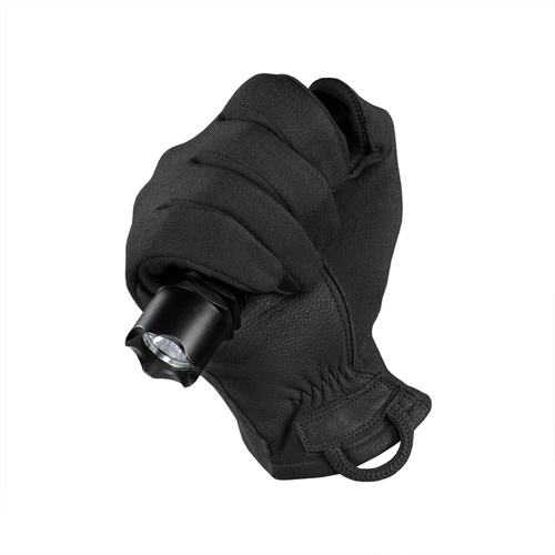 M-Tac - Rękawice taktyczne Nomex Sport Leather - Czarne - 90317002