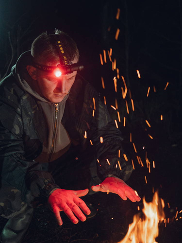 Armytek - Latarka akumulatorowa / czołówka Wizard C2 WR Magnet USB - 1020 lumenów - F06901PW