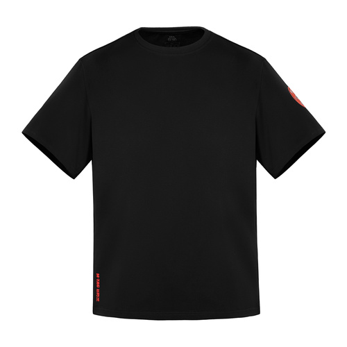 M-Tac - Koszulka Train Hard Oversized Cotton - Czarna - 80162002