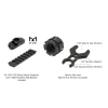 UTG Pro - Łoże aluminowe Super Slim SD Free Float 10" - AR-15 - Czarne - MTU045XLM