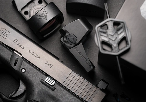 Swampfox Optics - Kolimator pistoletowy Justice II 1x30 Red Dot Sight - Otwarty - Kropka 6 MOA - JTC2130-6R