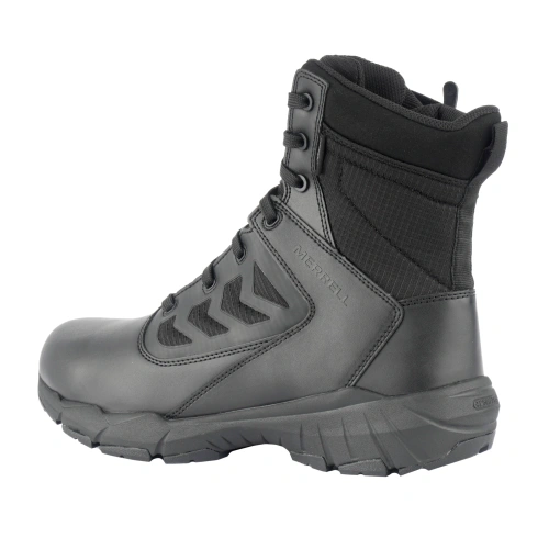 Buty taktyczne Merrell Fullbench Tactical 8" Zip Waterproof - Czarne - J007847