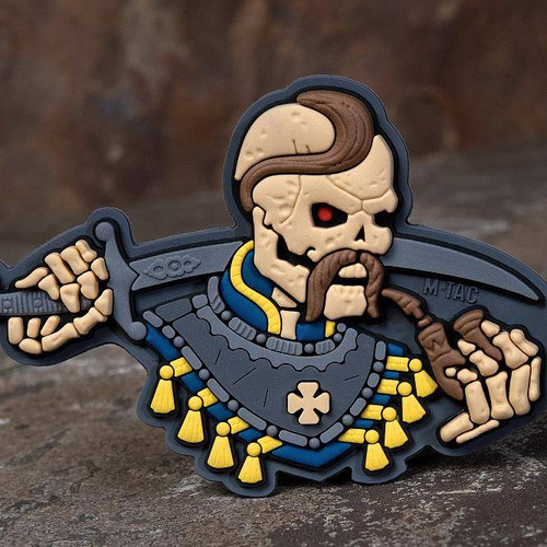 M-Tac - Naszywka 3D - Więcej razu nie umierać - Żółty/Niebieski - 51160000