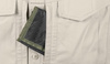 Helikon - Koszula z krótkim rękawem Defender Mk2 - PolyCotton Ripstop - Khaki - KO-DS2-PR-13