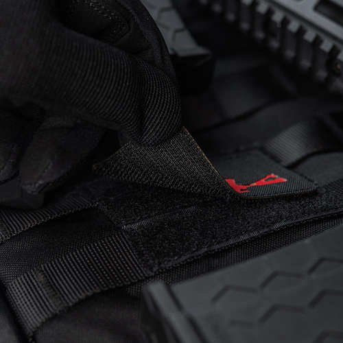M-Tac - Naszywka AR-15 223/5,56 Laser Cut - Czarny/Czerwony - 51111233