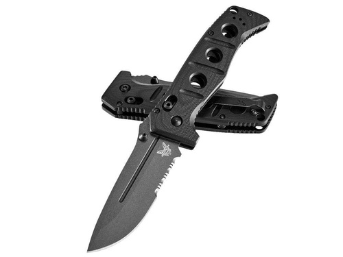Benchmade - Nóż składany Adamas - CPM CruWear - Czarny - 275SGY-1