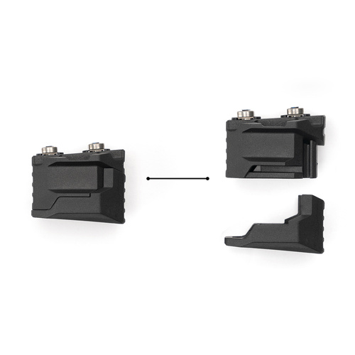 Strike Industries - Chwyt przedni Strike Stacked Angled CMS - M-LOK - Czarny - SI-AR-CMS-SAF