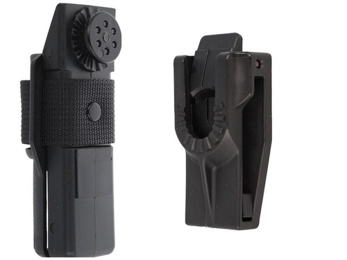 ESP - Hartowana pałka teleskopowa z kaburą - 21" - Rękojeść Extra Grip - Czarny - EXB-21H BLK BH-54