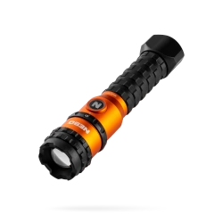 Latarka ręczna NEBO Master Series FL1500 - 2x Zoom - 1000 lm - Czarna/Pomarańczowa - NEB-FLT-1017-G