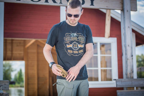 Helikon - Czapka z daszkiem Folding Outdoor Cap - Shadow Grey - CZ-FOC-NL-35