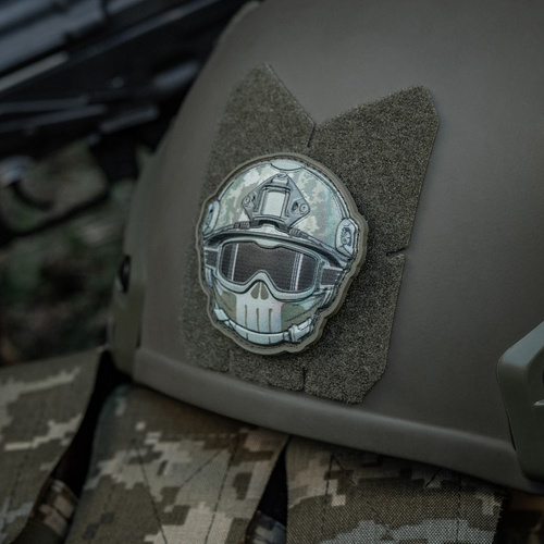 M-Tac - Naszywka Emoji №20 Szkielet - PVC 3D - Camo - 51353520