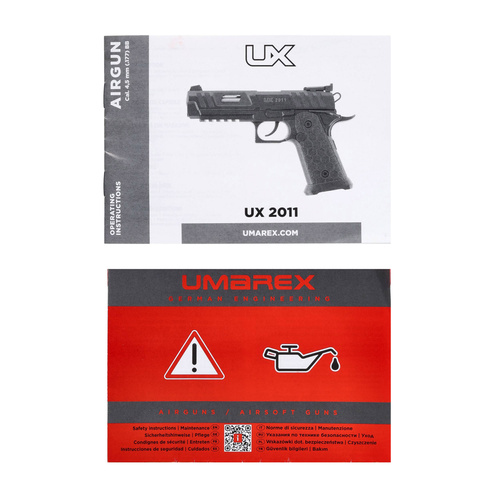 Umarex - Pistolet wiatrówka UX 2011 - CO₂ - 4,5 mm BB - 5.8438
