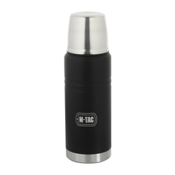 M-Tac - Termos turystyczny - 750 ml - Stal nierdzewna - Czarny - 60055002