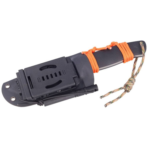 BlackFox - Nóż survivalowy Vesuvius - D2 - Czarny - BF-710 D2