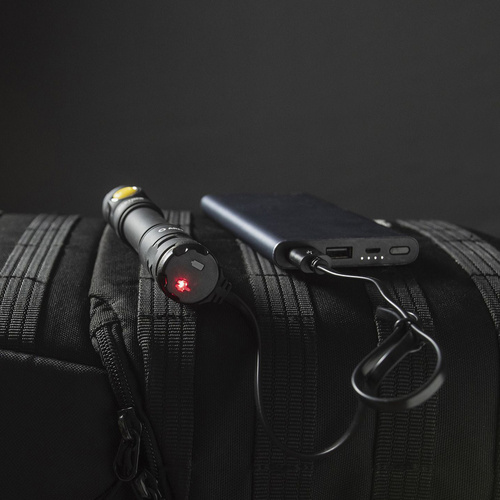 Armytek - Latarka LED Partner C2 - Światło białe - 1100 lm - 18650 - Czarna - F07802PC