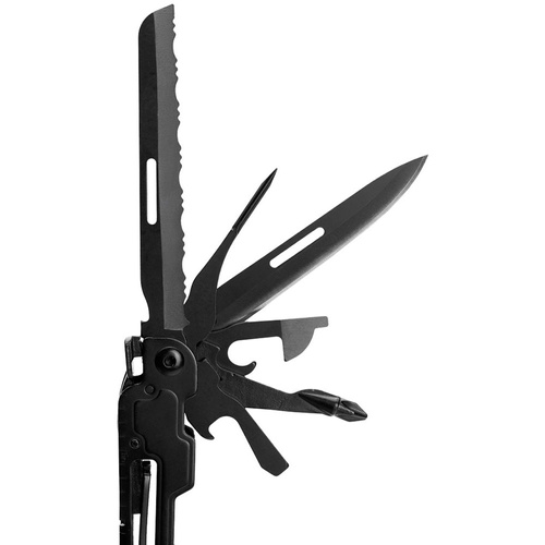 SOG - Multitool PowerAccess PA2002-CP - Stal nierdzewna - 21 narzędzi + zestaw bitów - Czarny - PA2002-CP