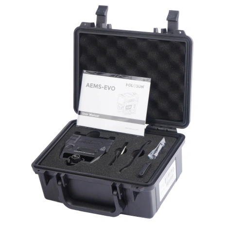 Holosun - Kolimator zamknięty AEMS EVO - Red Dot - Picatinny - Czarny - AEMS-EVO-RD