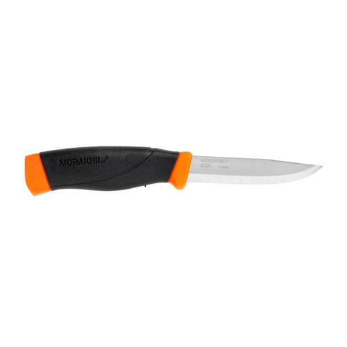 Morakniv - Nóż Companion HeavyDuty F - Stal węglowa - Pomarańczowy - 12495
