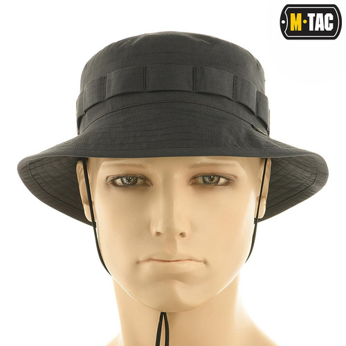 M-Tac - Kapelusz Boonie - Rip Stop - Ciemnoszary - 20405012