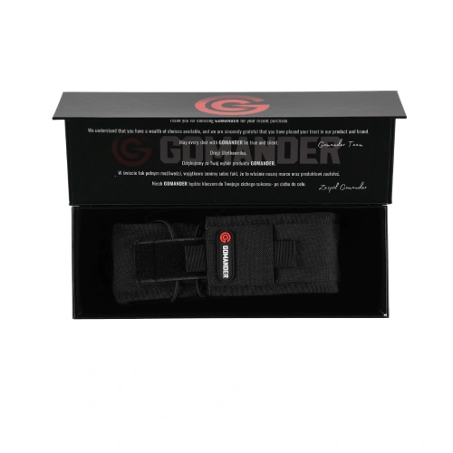 Tłumik Gomander Hunter II OB 8,0 M13x1 - Aluminium - Czarny