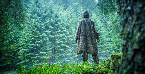 Helikon - Ponczo, peleryna przeciwdeszczowa - Taiga Green - PO-MUS-PO-09