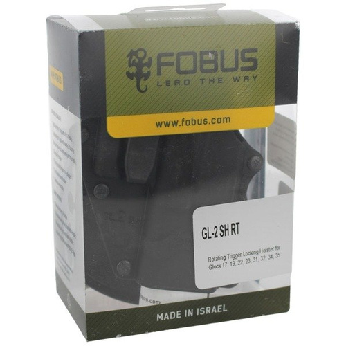 Fobus - Kabura Glock 17, 19, 19X, 22, 23, 31, 32, 34, 35, 45 - Płetwa Roto - Prawa - GL-2 SH RT