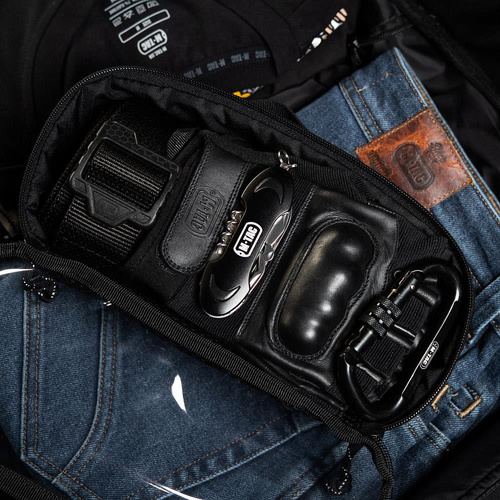 M-Tac - Kieszeń przezroczysta Elite Medium - Średnia - Czarna - 10147002-M