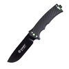 Ganzo - Nóż survivalowy Firebird z krzesiwem - Czarny - G8012V2-BK