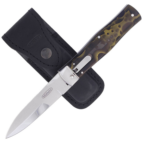 Mikov - Nóż sprężynowy Predator Raffir 241-BRa-1/KP - N690 - Zielony - V1905950