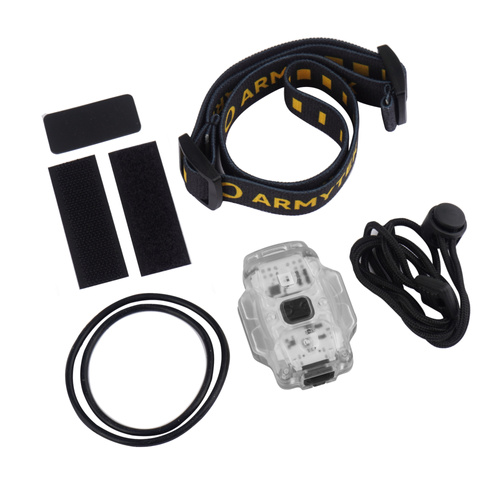 Armytek - Latarka kieszonkowa LED Crystal Pro UV - Szary - F10301GUV