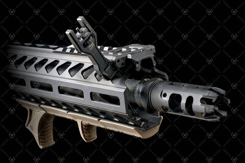 Strike Industries - Przyrządy celownicze Sidewinder II BUIS Backup Iron Sights - Czarne - SIDEWINDERII-BK