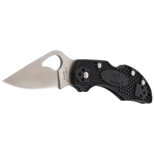 Spyderco - Nóż składany Byrd Robin™ 2 FRN Black - BY10PBK2