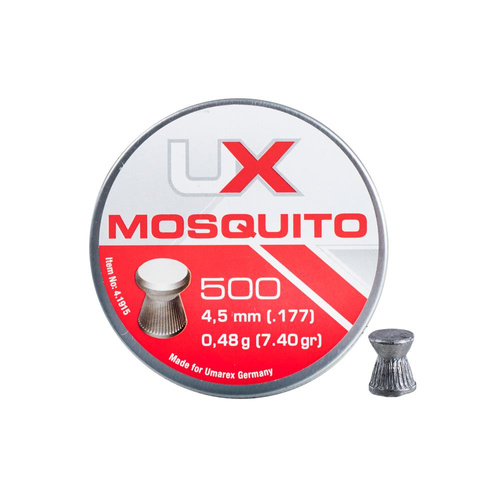 Umarex - Śrut Diabolo Mosquito Ribbed - 500 szt. - 4,5 mm - 4.1915