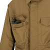 Helikon - Koszula bushcraftowa Woodsman - DuraCanvas - Czarny/Taiga Green - KO-WDN-DC-1109A