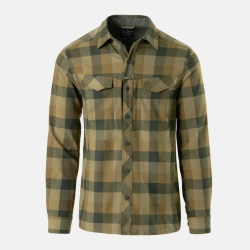 Helikon - Koszula z długim rękawem Defender Mk2 - Nylon Sorona Blend - Bayou Moss Checkered - KO-DF2-NS-2S