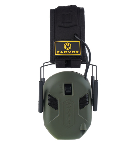 Earmor - Aktywne ochronniki słuchu M300X - Foliage Green - M300X-FG