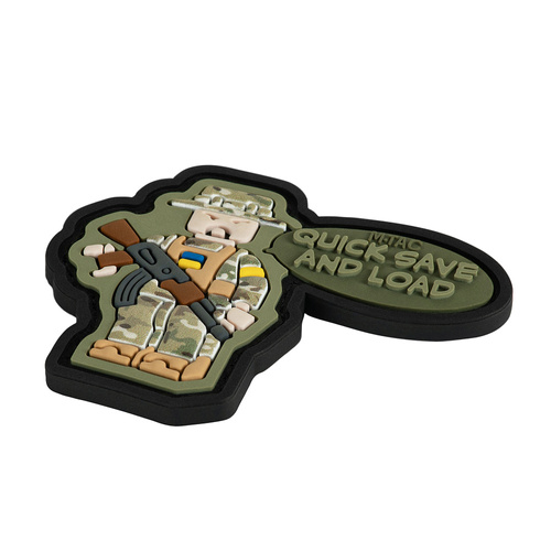 M-Tac - Naszywka Morale Patch 3D Quick Save and Load - PVC - MultiCam - 51348347