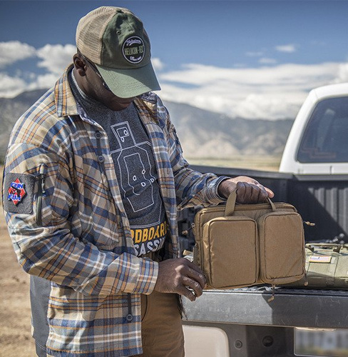 Helikon - Pokrowiec na dwa pistolety Multi Pistol Wallet - Cordura - Coyote - MO-MPW-CD-11